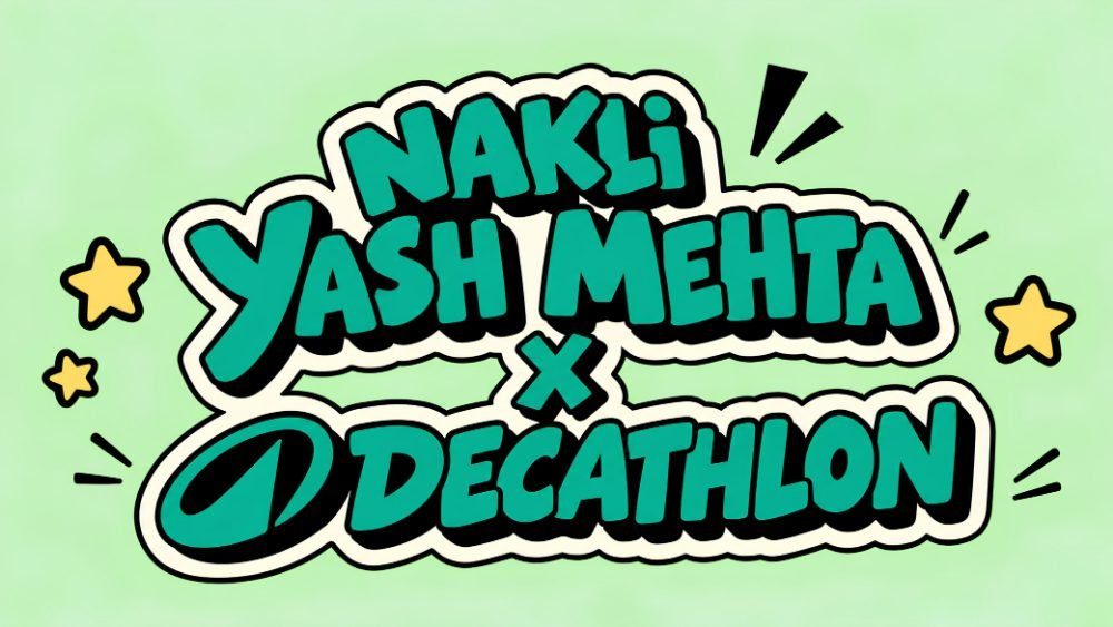 Nakli Yash Mehta x Decathlon ad still