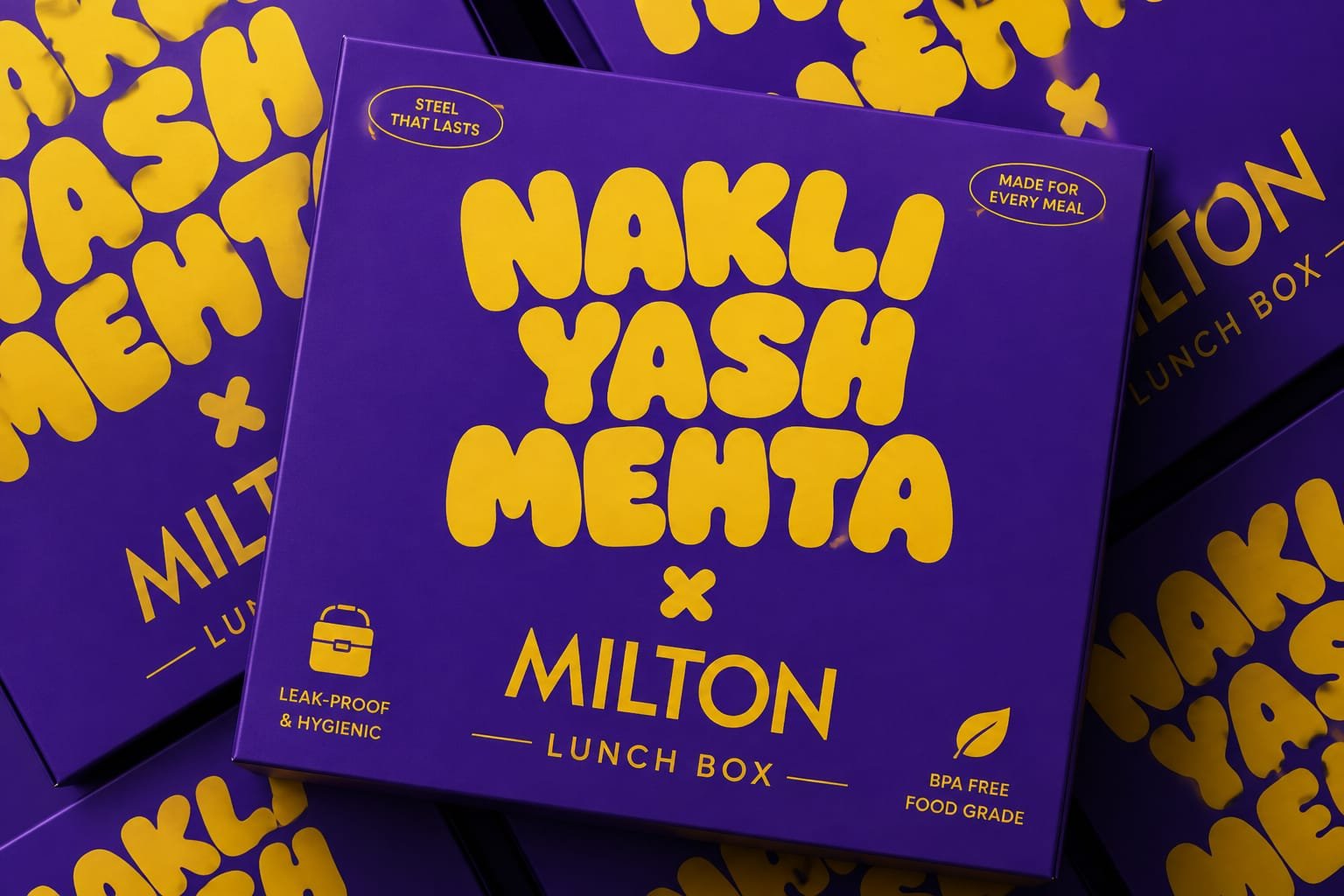 Nakli Yash Mehta x Milton spoof ad still