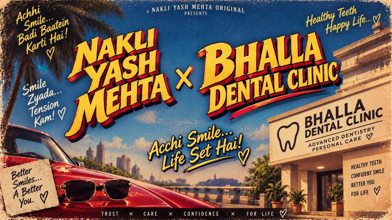 Nakli Yash Mehta x Bhalla Dental Clinic video thumbnail