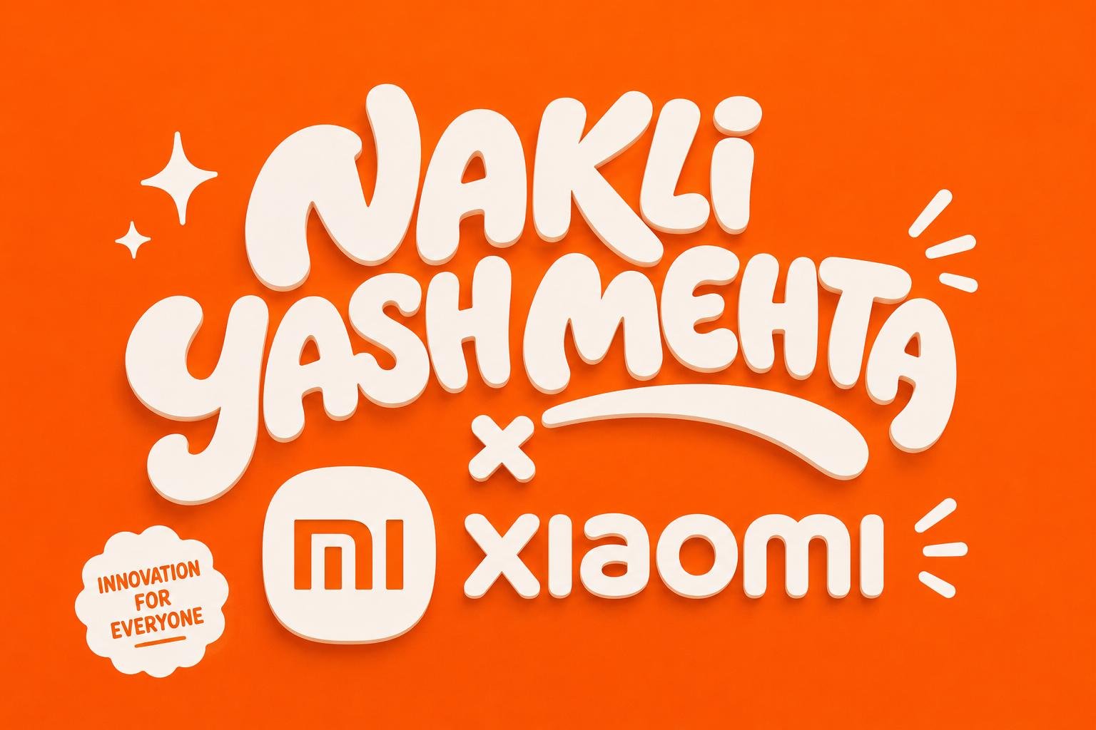Nakli Yash Mehta x Xiaomi video thumbnail
