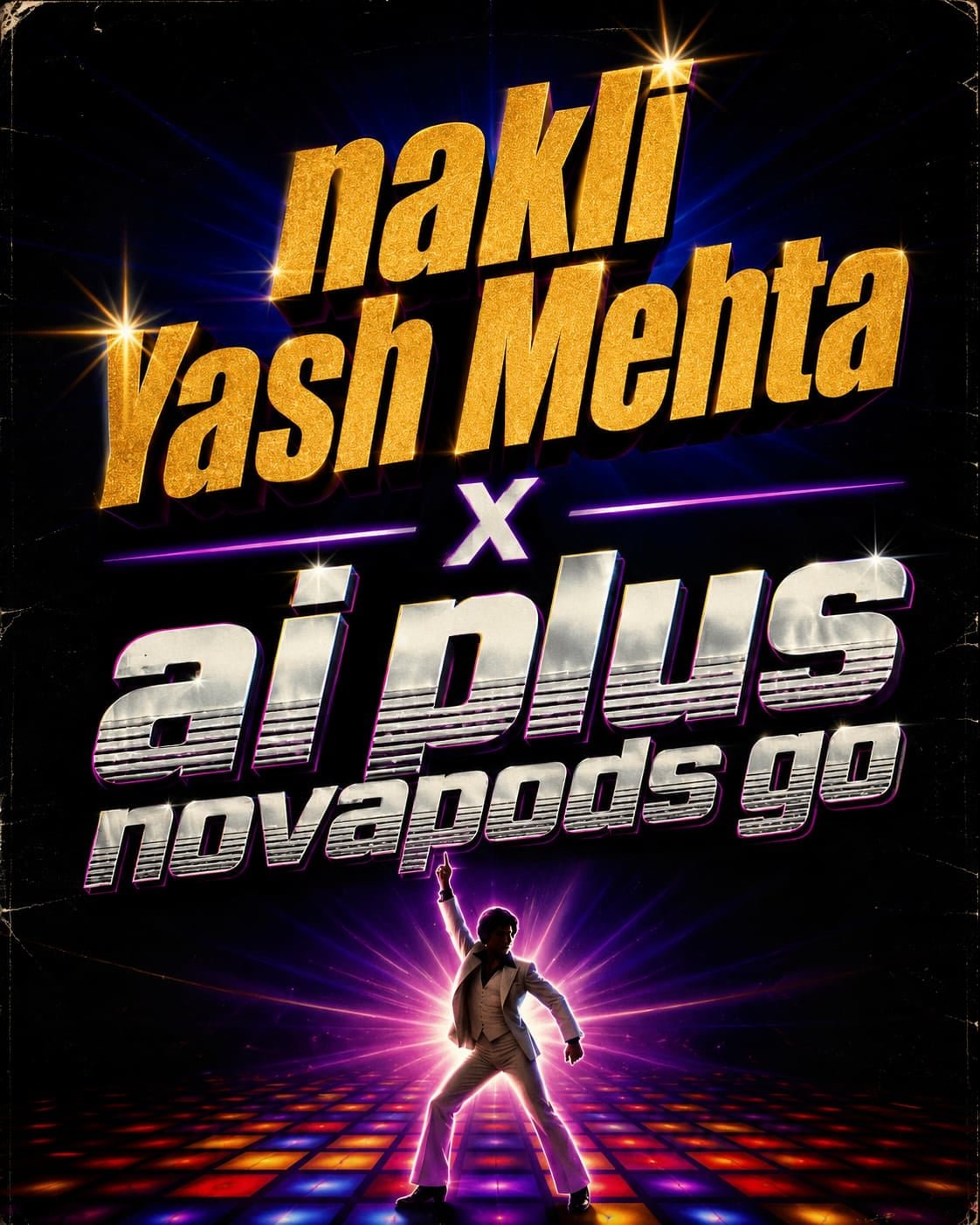 Nakli Yash Mehta x AI Plus x Novapods Go video thumbnail