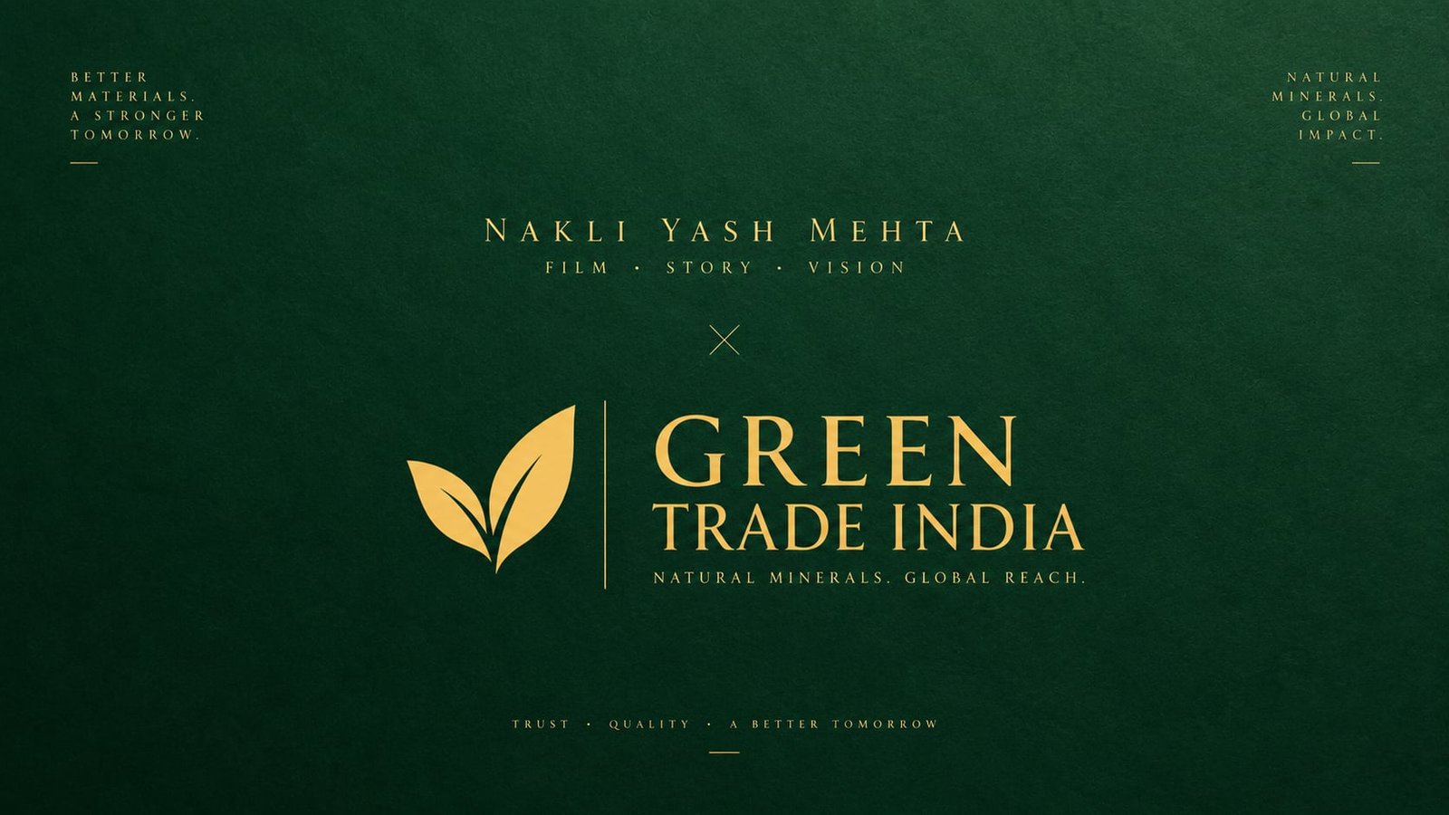 Nakli Yash Mehta x Green Trade India video thumbnail