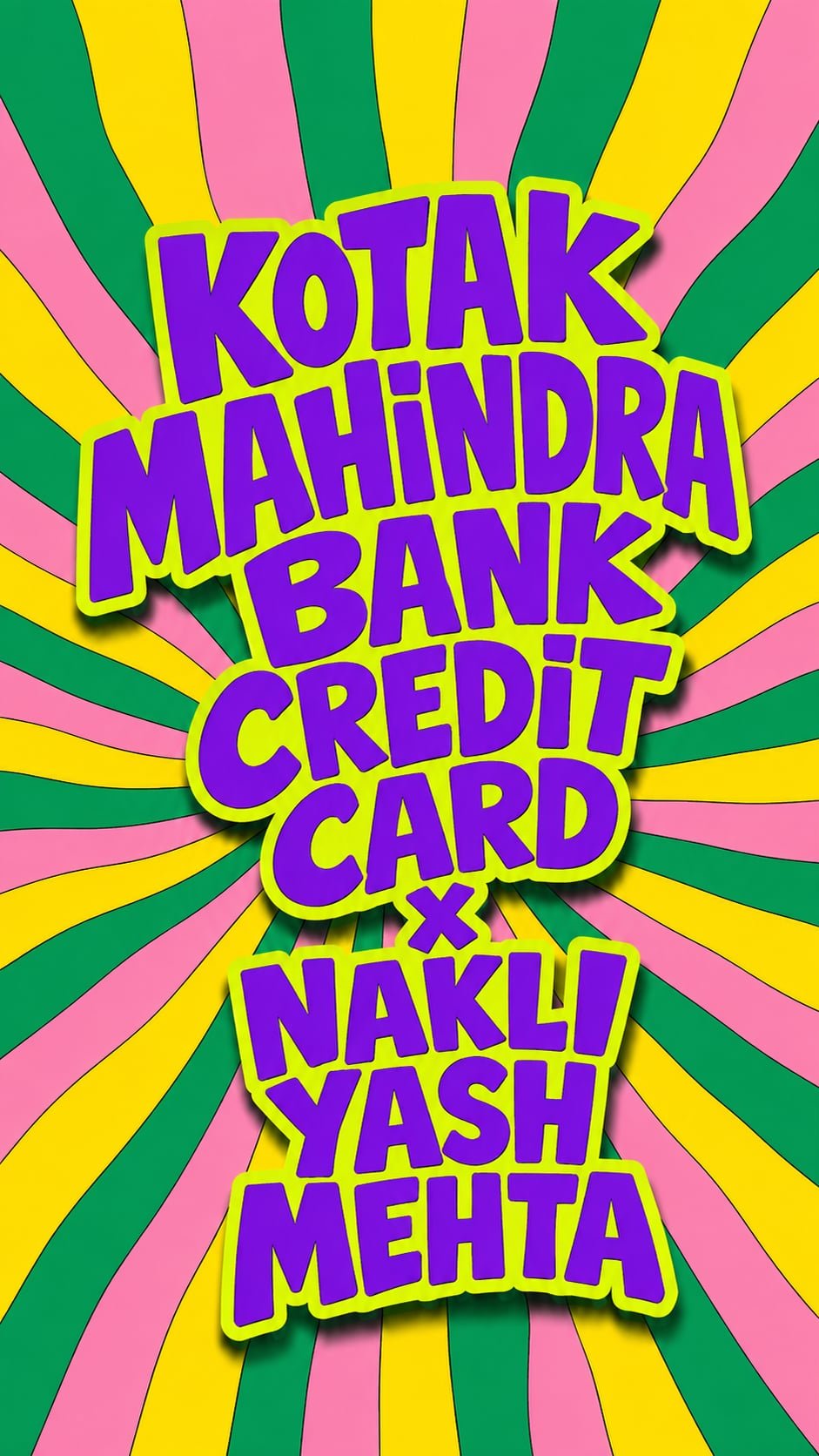 Nakli Yash Mehta x Kotak Mahindra Bank video thumbnail